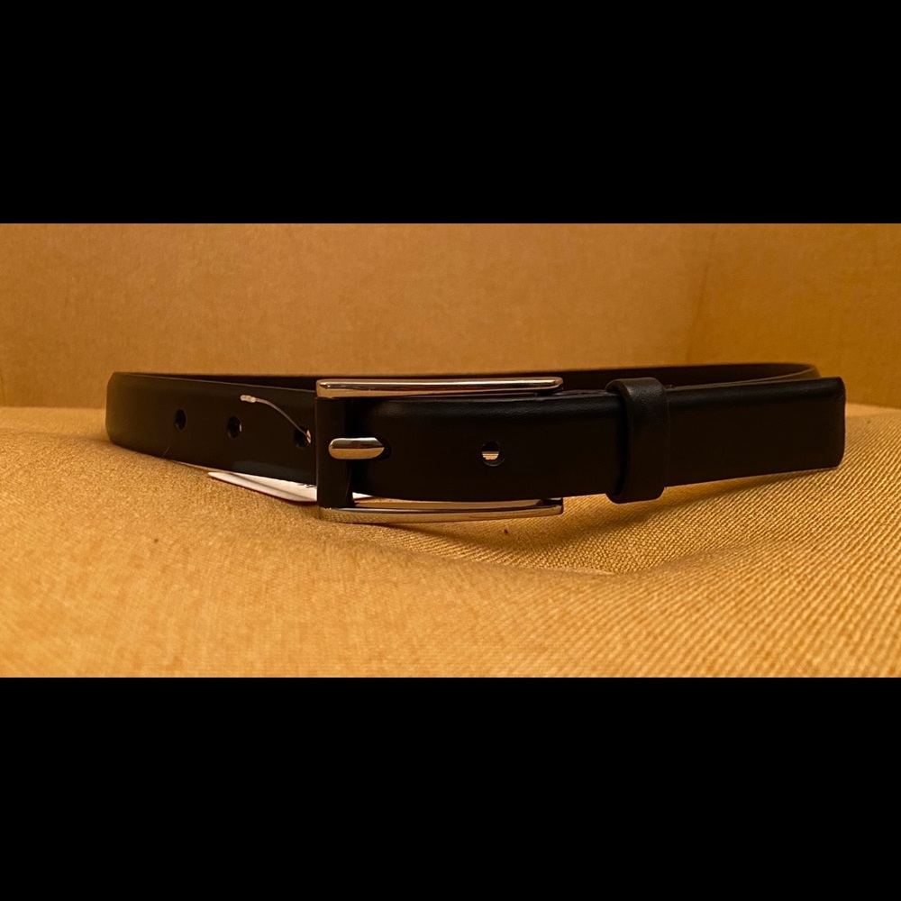 Black Leather Belt
